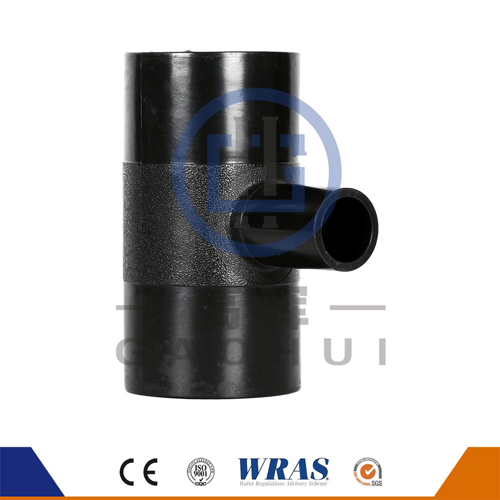 HDPE đúc HOUNTED FUSCED TEED TEE MED cho nước thải cấp nước cho nước thải
