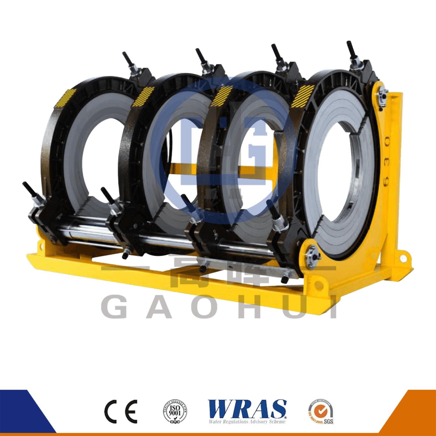 630 hdpe ống thủy lực bán tự động bằng máy hàn Mông bán tự động