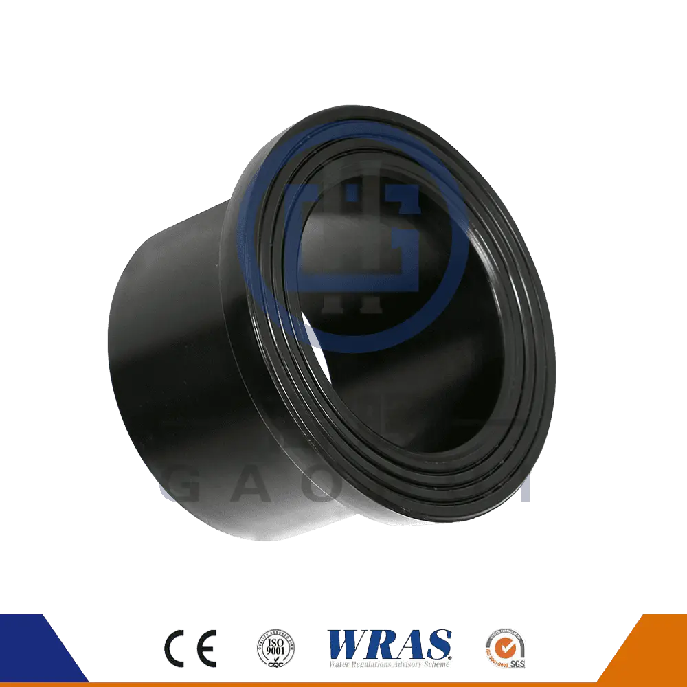 PE FLANGE STUB END được sử dụng rộng rãi trong các hệ thống đường ống hóa học và thành phố